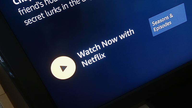 Your Echo can load up Netflix shows, but you need another command to play them.